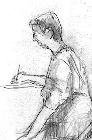 Drink and Draw Sketch