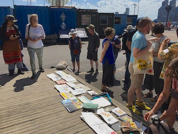 Throwdown at Trinty Bouy Wharf