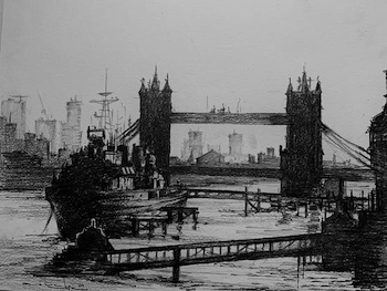 Drawing of TowerBridge