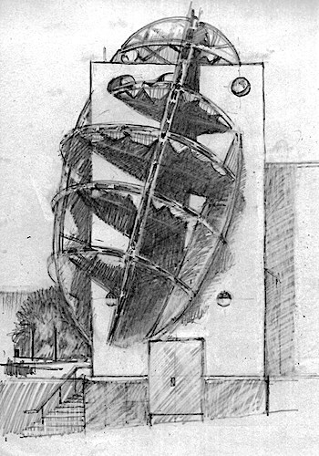 Drawing from Millenium Square,Leeds