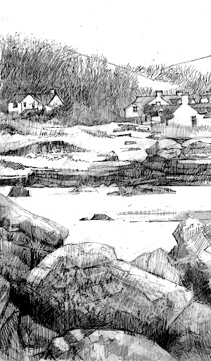 Drawing of Arran