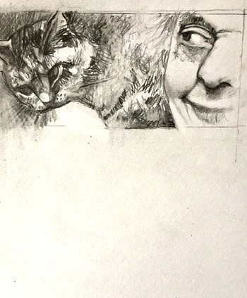 Woman and cat