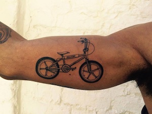 BMX tattoo